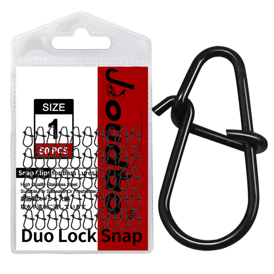 Fishing Hook Stainless Steel - 50 sztuk zatrzaski Crankbait Duo Lock