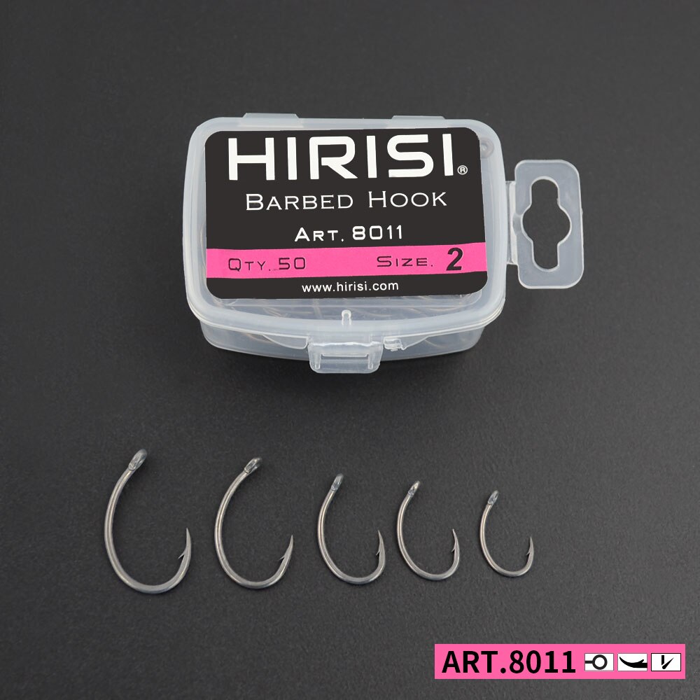 Fishing Hook Assortment - Haki karpiowe Hirisi 50 szt. Powłoka
