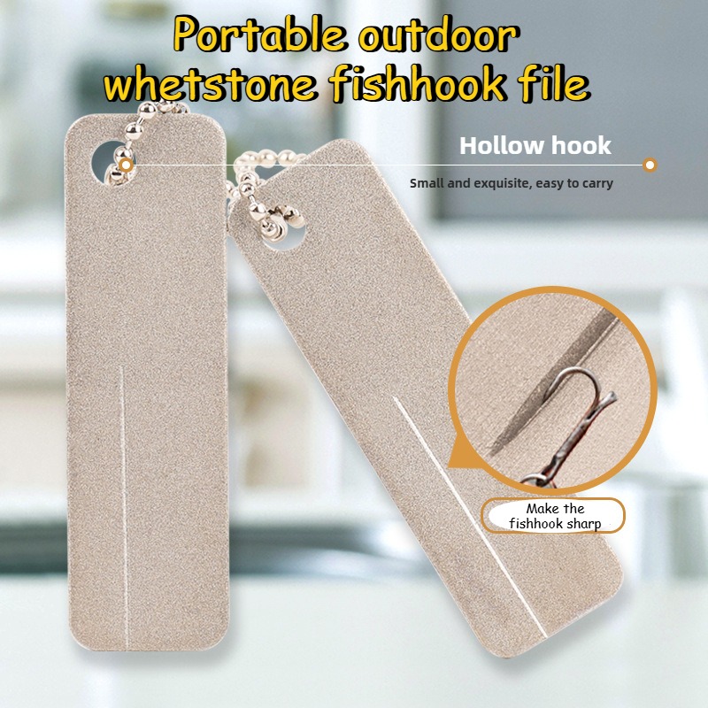 Przenośna ostrzałka do haczykó – Fishing Hook Sharpener recenzja i cena