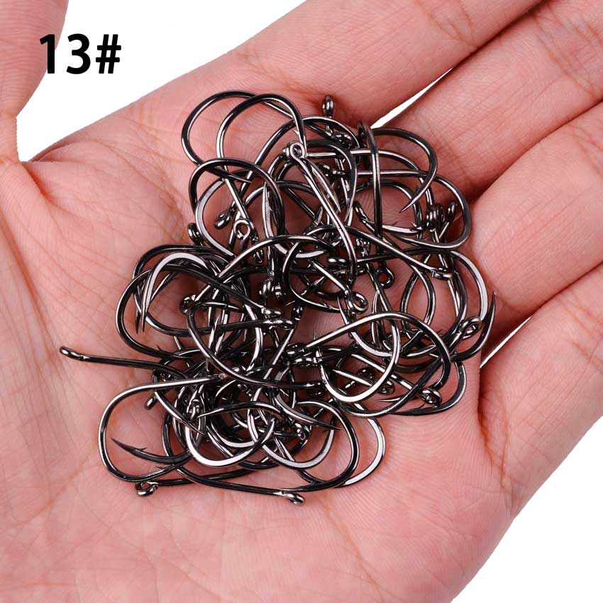 Aorace 100 sztuk/pudło haczyki – Fishing Hook Circle recenzja i cena
