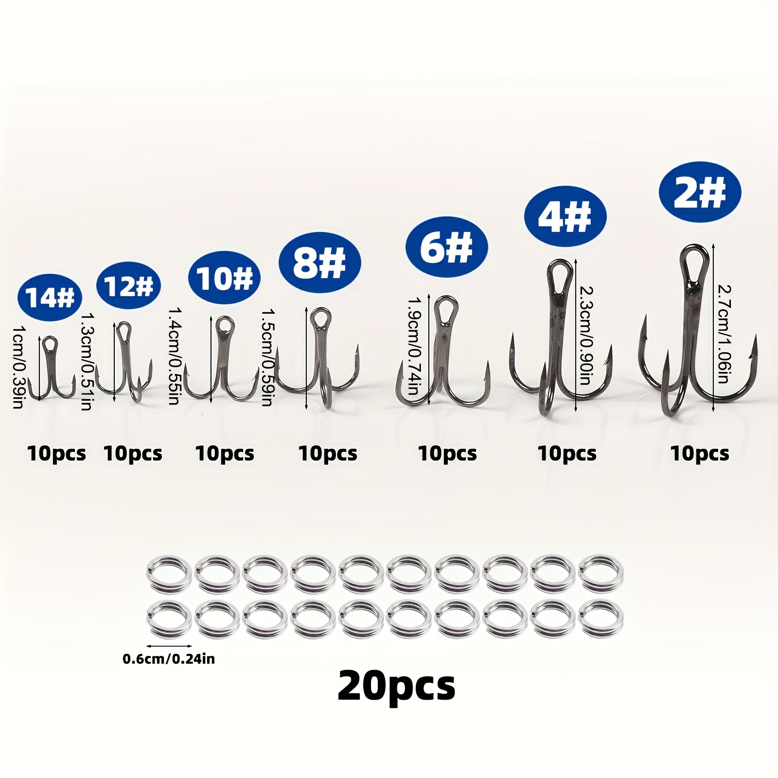 90 sztuk/zestaw Zestaw haczykó – Fishing Hook Circle recenzja i cena