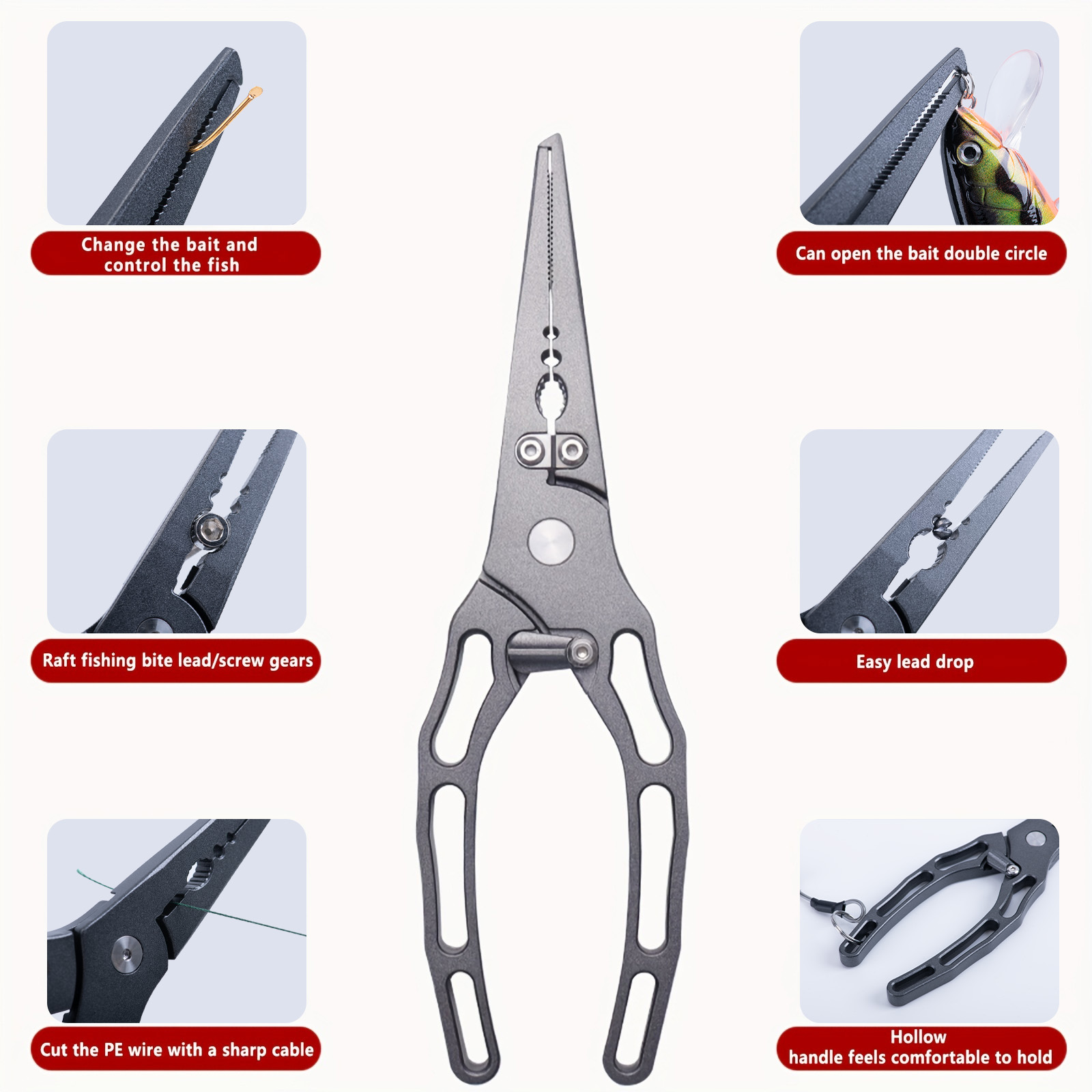 Zestaw szczypiec wędkarskich i – Fishing Hook Sharpener recenzja i cena